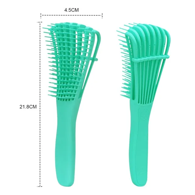 YBLNTEK Hair Brush Detangling Brush Scalp Massage Hair Comb Detangler Hairbrush for Dry Wet Curly Hair Home Barber Accessories