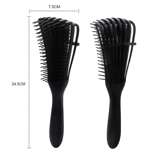 YBLNTEK Hair Brush Detangling Brush Scalp Massage Hair Comb Detangler Hairbrush for Dry Wet Curly Hair Home Barber Accessories