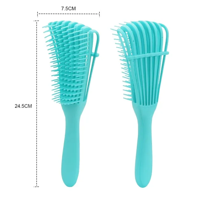 YBLNTEK Hair Brush Detangling Brush Scalp Massage Hair Comb Detangler Hairbrush for Dry Wet Curly Hair Home Barber Accessories